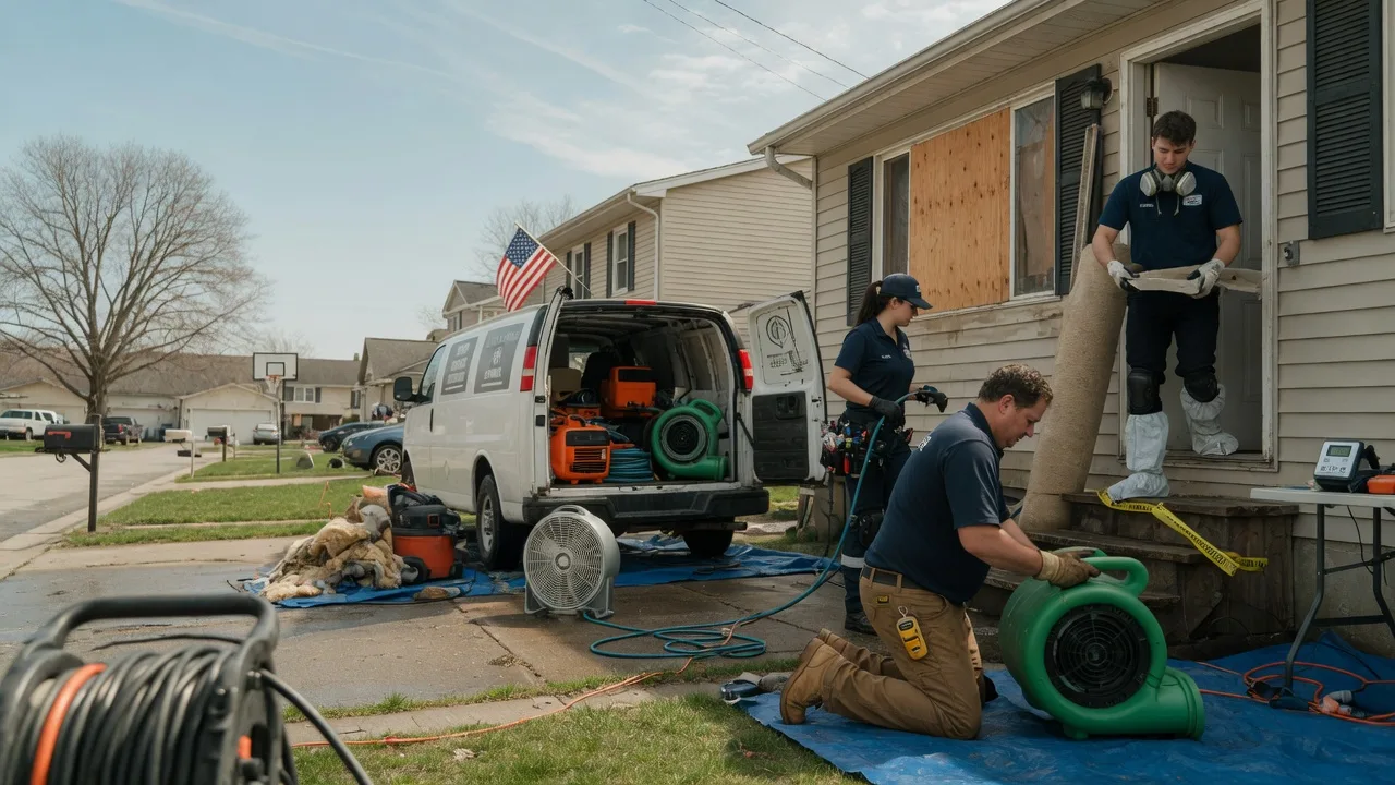 Water Damage Restoration in Windsor, OH near me